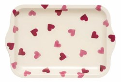 PH3582 Pink Heart Tray Emma Bridgewater